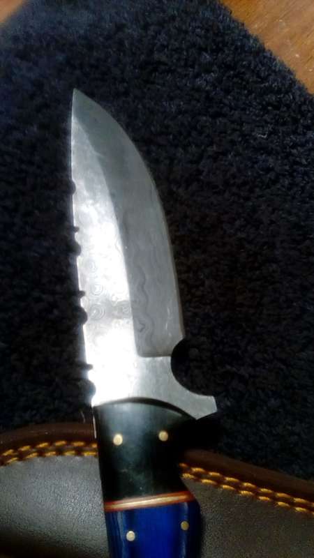 Hand Made Damascus Steel Knife-PLEASE READ DESCRIPTION