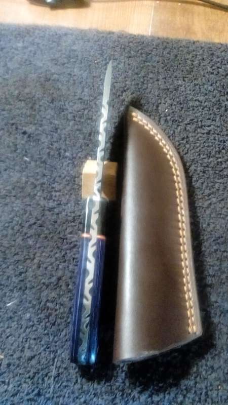 Hand Made Damascus Steel Knife-PLEASE READ DESCRIPTION