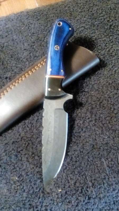 Hand Made Damascus Steel Knife-PLEASE READ DESCRIPTION