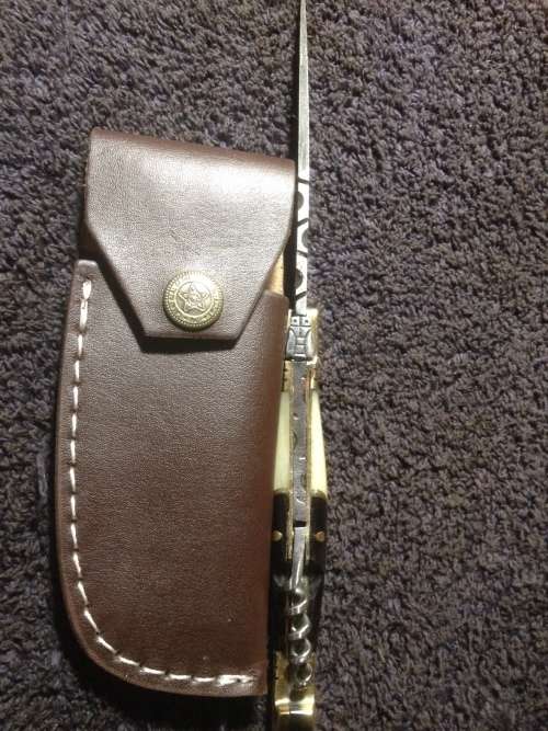 Hand Made Damascus Steel Folding Knife
