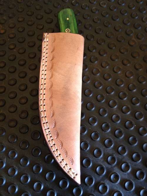 Handmade Damascus Steel Hunting Knife