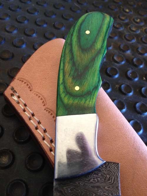 Handmade Damascus Steel Hunting Knife !!!