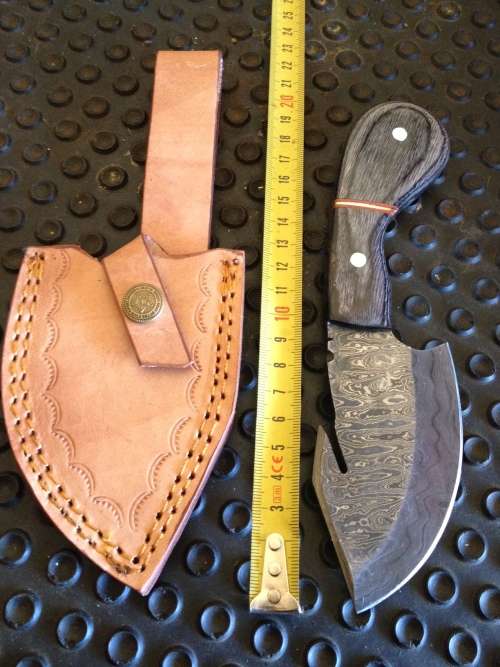 Handmade Damascus Steel Hunting Knife !!!