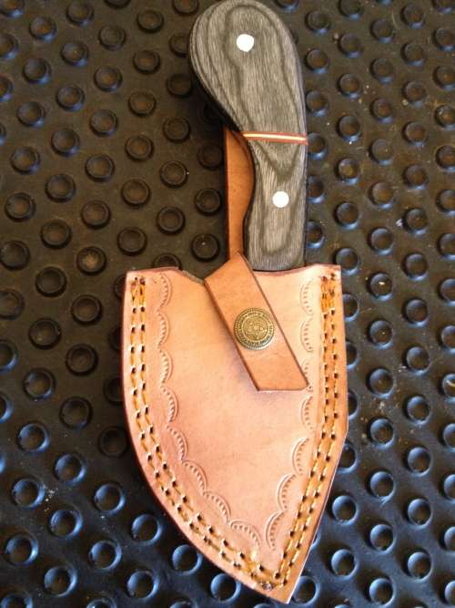 Handmade Damascus Steel Hunting Knife !!!