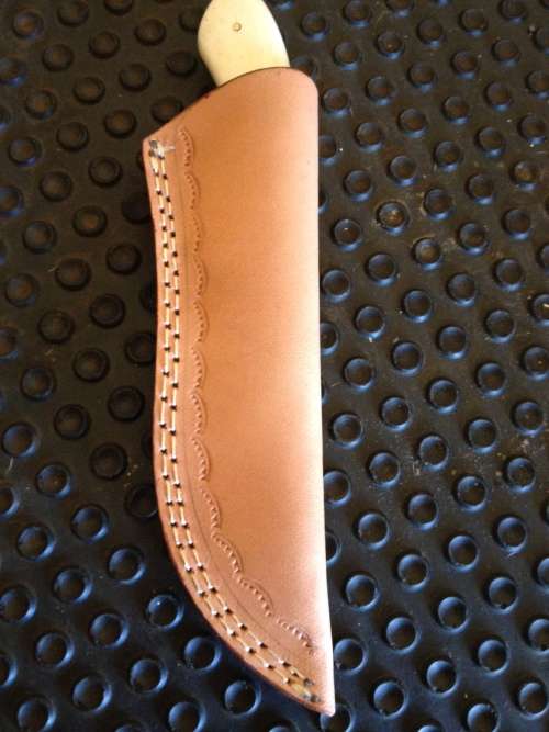 Handmade Damascus Steel Hunting Knife !!!
