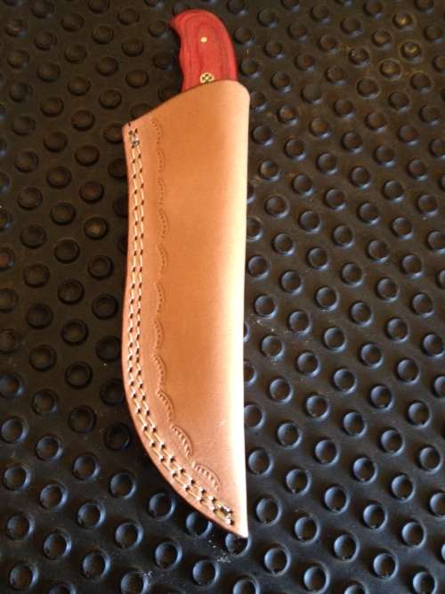 Handmade Damascus Steel Hunting Knife !!!