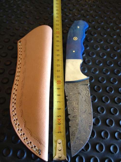 Handmade Damascus Steel Hunting Knife !!!