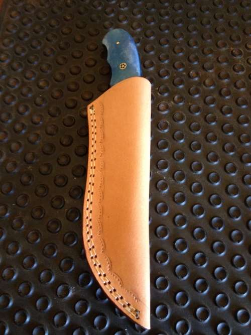 Handmade Damascus Steel Hunting Knife !!!