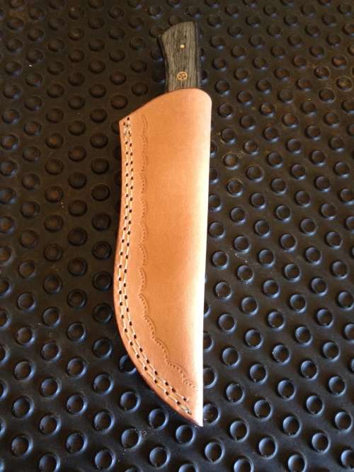 HANDMADE DAMASCUS STEEL HUNTING KNIFE !!!