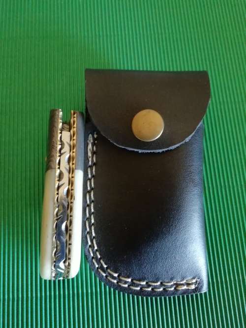 HANDMADE DAMASCUS STEEL FOLDING KNIFE !!!