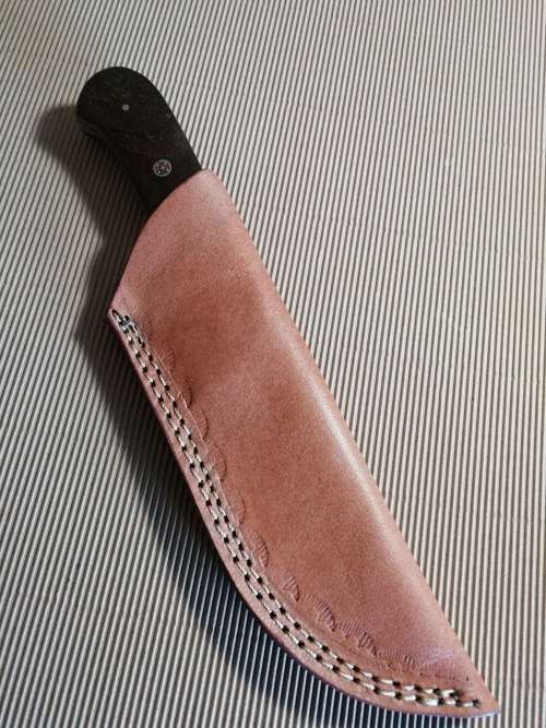 HANDMADE DAMASCUS STEEL HUNTING KNIFE !!!