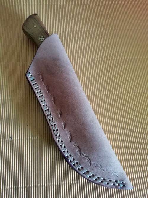 HANDMADE DAMASCUS STEEL HUNTING KNIFE !!!