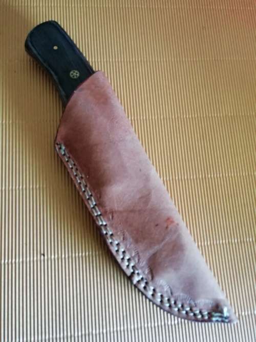 HANDMADE DAMASCUS STEEL HUNTING KNIFE !!!