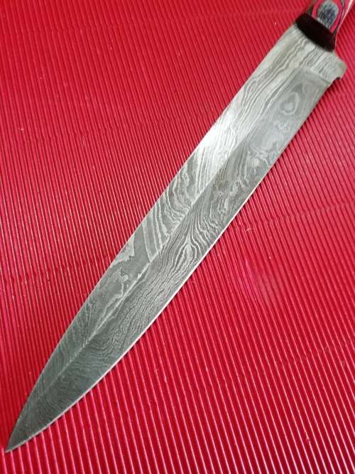 HANDMADE DAMASCUS STEEL CHEF'S KNIFE !!!