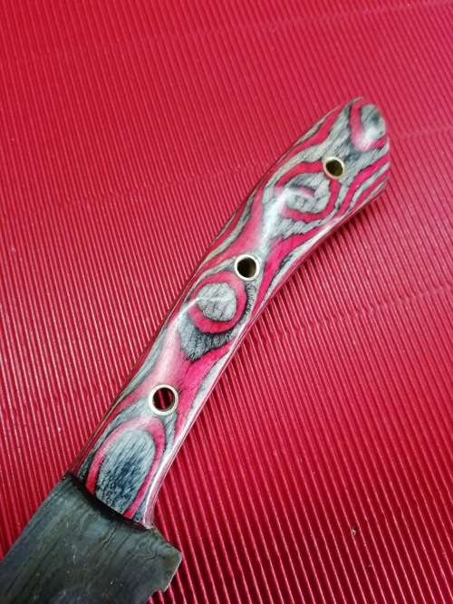 HANDMADE DAMASCUS STEEL CHEF'S KNIFE !!!