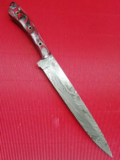 HANDMADE DAMASCUS STEEL CHEF'S KNIFE !!!