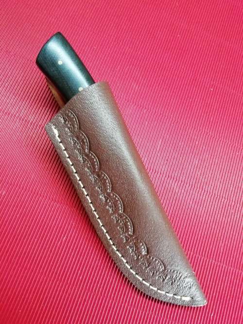 HANDMADE DAMASCUS STEEL HUNTING KNIFE !!!