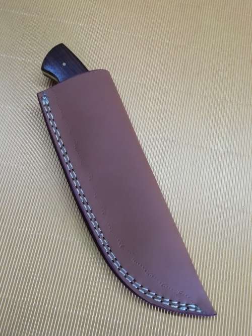 HANDMADE DAMASCUS STEEL HUNTING KNIFE !!!