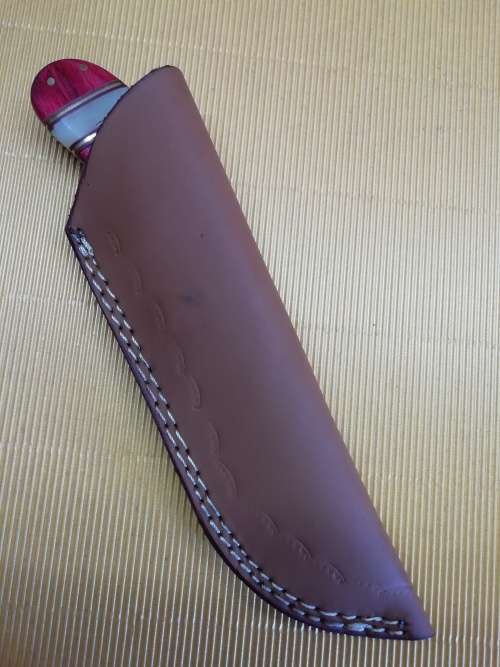 HANDMADE DAMASCUS STEEL HUNTING KNIFE !!!