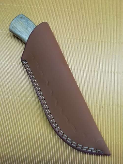 HANDMADE DAMASCUS STEEL HUNTING KNIFE !!!