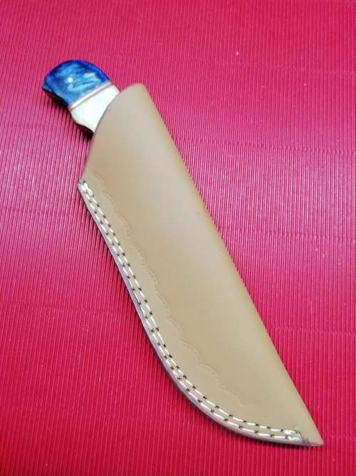 HANDMADE DAMASCUS STEEL HUNTING KNIFE !!!