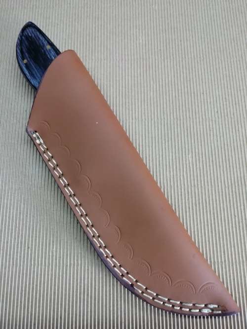 HANDMADE DAMASCUS STEEL HUNTING KNIFE !!!
