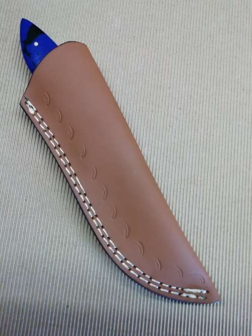 HANDMADE DAMASCUS STEEL HUNTING KNIFE !!!