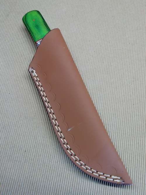 HANDMADE DAMASCUS STEEL HUNTING KNIFE !!!