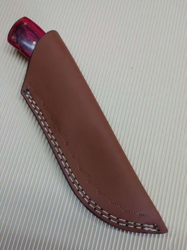 HANDMADE DAMASCUS STEEL HUNTING KNIFE !!!