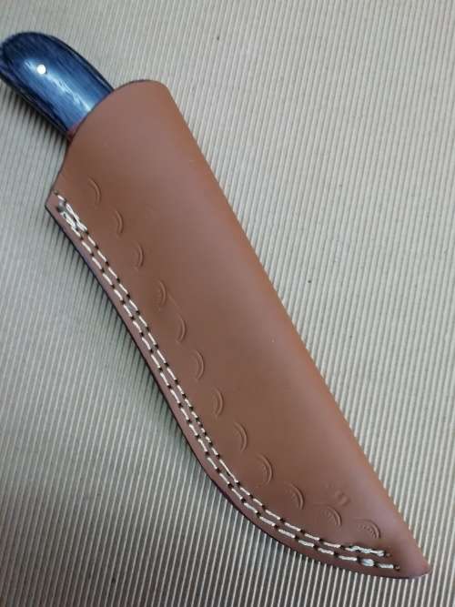 HANDMADE DAMASCUS STEEL HUNTING KNIFE !!!