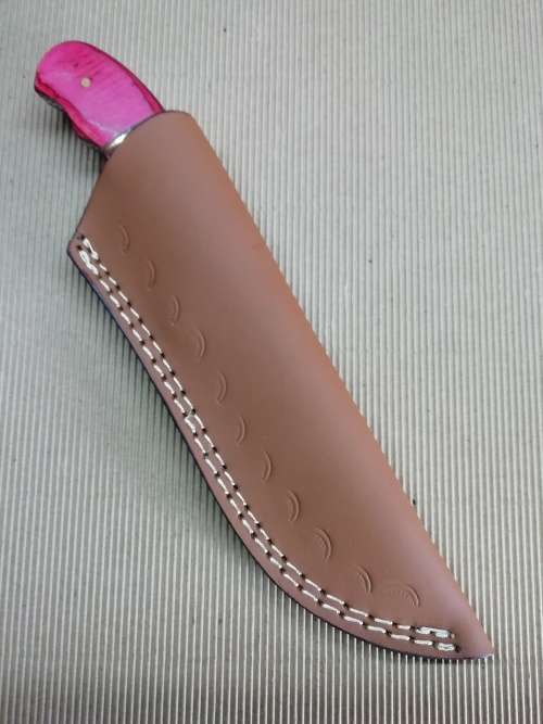 HANDMADE DAMASCUS STEEL HUNTING KNIFE !!!
