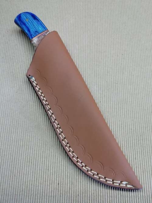 HANDMADE DAMASCUS STEEL HUNTING KNIFE !!!