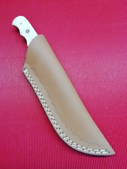 HANDMADE DAMASCUS STEEL HUNTING KNIFE !!!
