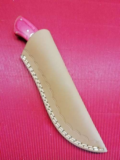 HANDMADE DAMASCUS STEEL HUNTING KNIFE !!!