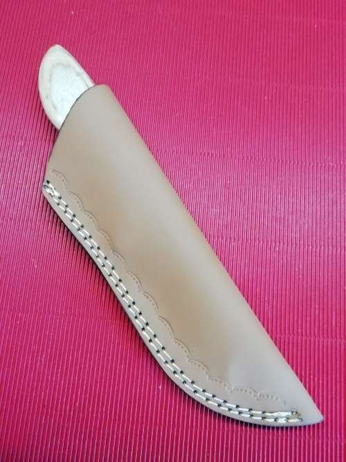 HANDMADE DAMASCUS STEEL HUNTING KNIFE !!!