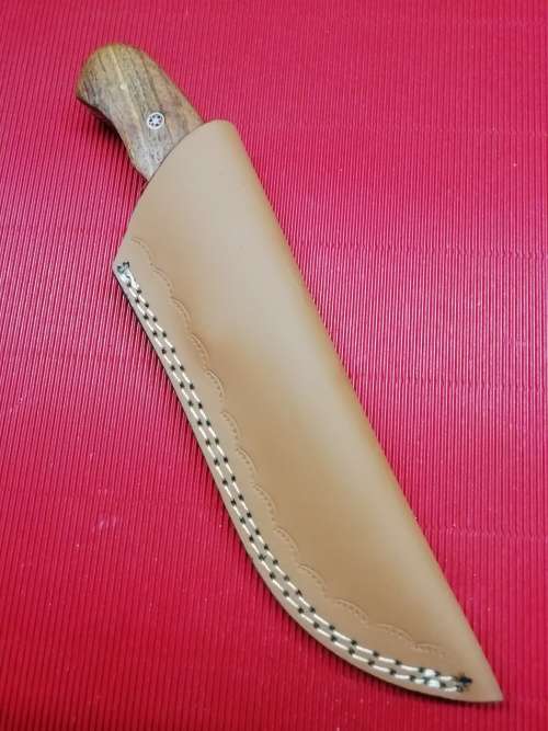 HANDMADE DAMASCUS STEEL HUNTING KNIFE !!!