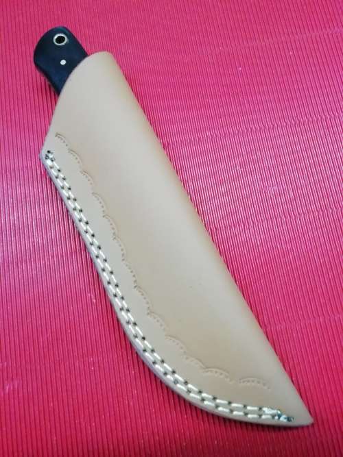 HANDMADE DAMASCUS STEEL HUNTING KNIFE !!!