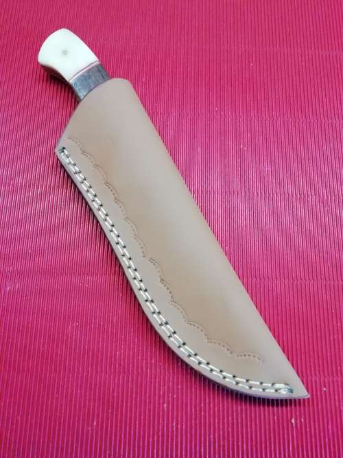 HANDMADE DAMASCUS STEEL HUNTING KNIFE !!!