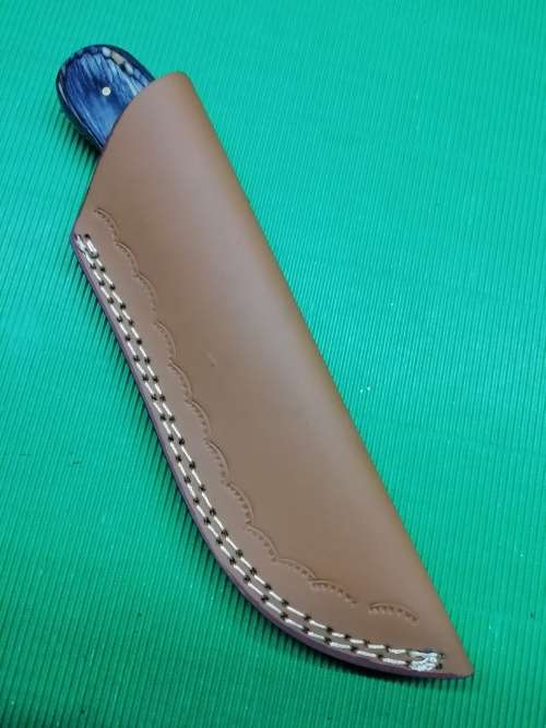 HANDMADE DAMASCUS STEEL HUNTING KNIFE !!!