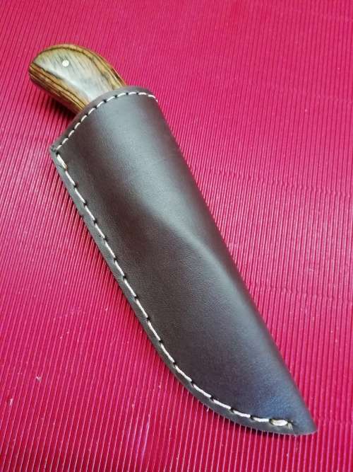 HANDMADE DAMASCUS STEEL SKINNING KNIFE !!!