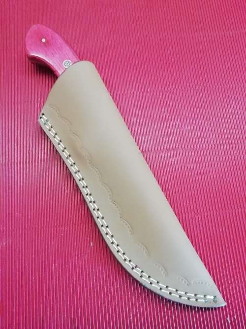 HANDMADE DAMASCUS STEEL HUNTING KNIFE !!!