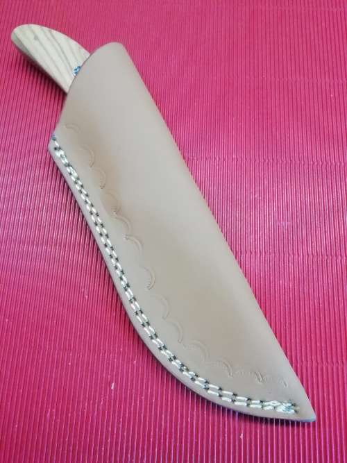 HANDMADE DAMASCUS STEEL HUNTING KNIFE !!!