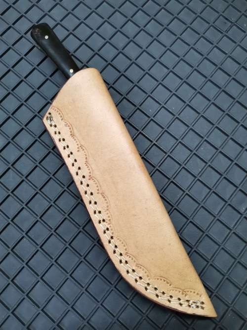 HANDMADE DAMASCUS STEEL BIRD AND TROUT KNIFE !!!