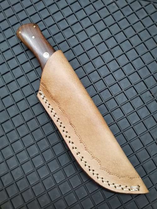 HANDMADE DAMASCUS STEEL HUNTING KNIFE !!!