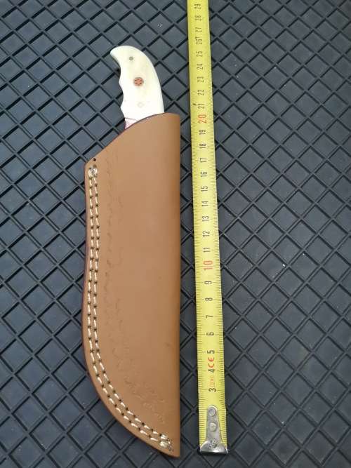 HANDMADE DAMASCUS STEEL HUNTING KNIFE