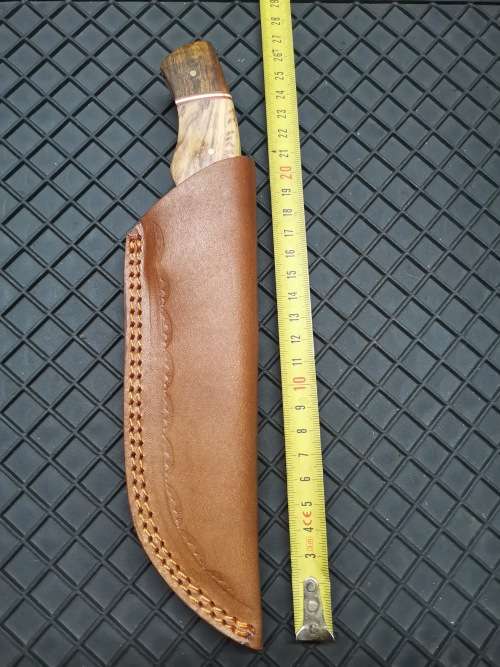 HANDMADE DAMASCUS STEEL HUNTING KNIFE