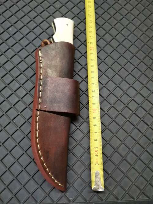 HANDMADE DAMASCUS STEEL HUNTING KNIFE
