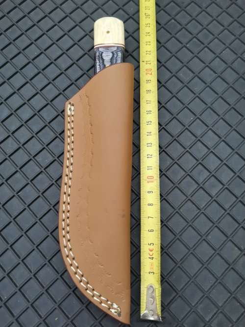 HANDMADE DAMASCUS STEEL HUNTING KNIFE