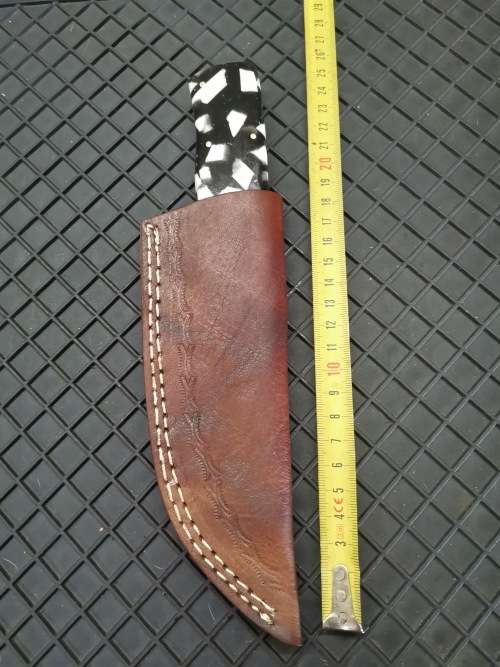 HANDMADE DAMASCUS STEEL HUNTING KNIFE