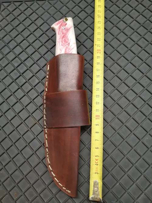 HANDMADE DAMASCUS STEEL HUNTING KNIFE